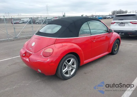 2005 Volkswagen New Beetle Gls 1.8T z USA, uszkodzony, nr VIN 3VWCD31Y25M312832